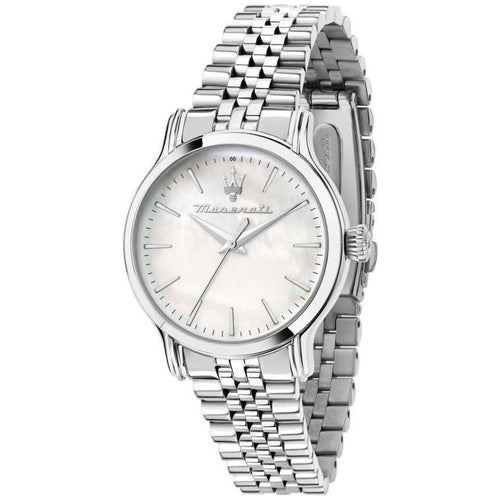 Load image into Gallery viewer, Maserati Epoca R8853118521 Women&#39;s Stainless Steel Mother Of Pearl Dial Quartz Watch - Silver
