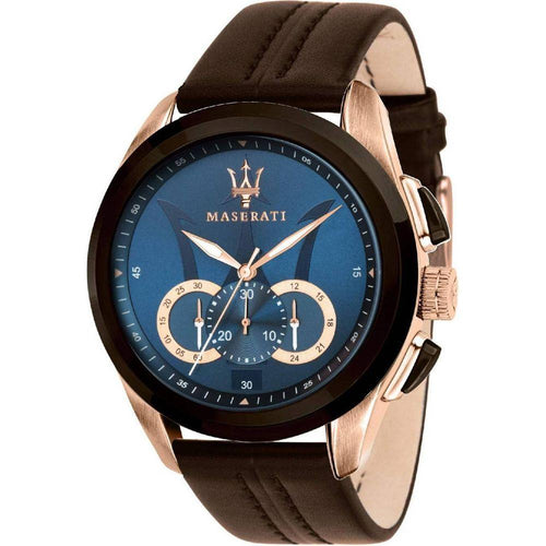 Load image into Gallery viewer, Maserati Traguardo Chronograph Quartz R8871612024 Men&#39;s Rose Gold Tone Watch
