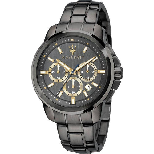 Load image into Gallery viewer, Maserati Successo Chronograph Quartz R8873621007 Men&#39;s Watch - Grey Stainless Steel Timepiece
