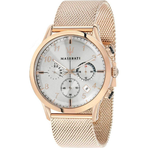 Load image into Gallery viewer, Maserati Ricordo Chronograph Quartz R8873625002 Men&#39;s Rose Gold Tone Stainless Steel Watch
