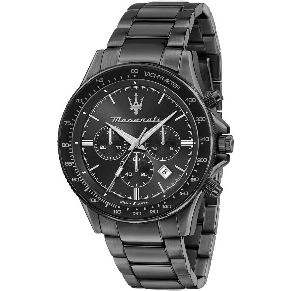 Maserati Sfida Limited Edition Chronograph R8873640016 Men's Quartz Watch - Grey Dial and Stainless Steel