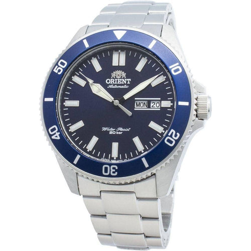 Load image into Gallery viewer, Orient Mako III RA-AA0009L09C Automatic Men&#39;s Watch - Stainless Steel Blue Dial 44mm
