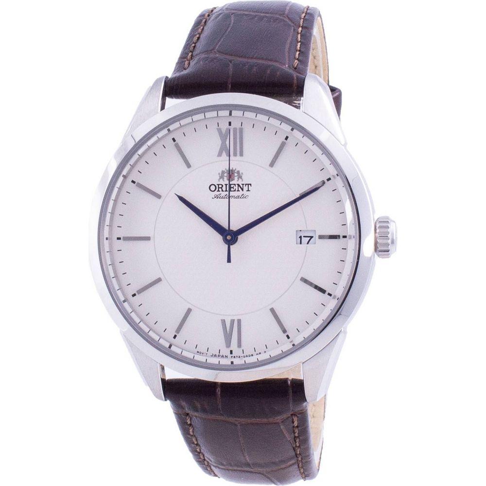 Orient Watch - Classic White Dial, Men's Stainless Steel Case