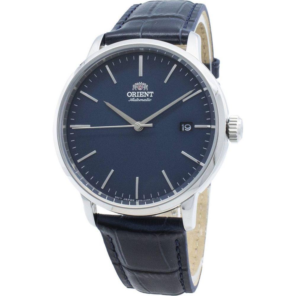 Orient Classic RA-AC0E04L10B Automatic Men's Watch Leather Strap Replacement - Blue, Men's