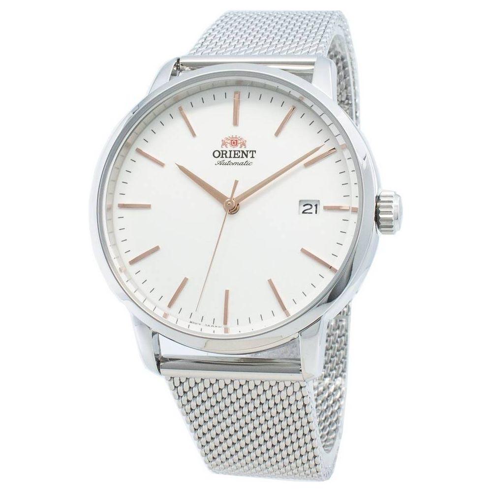 Orient Contemporary RA-AC0E07S10B Automatic Men's Watch in Stainless Steel Mesh Bracelet
