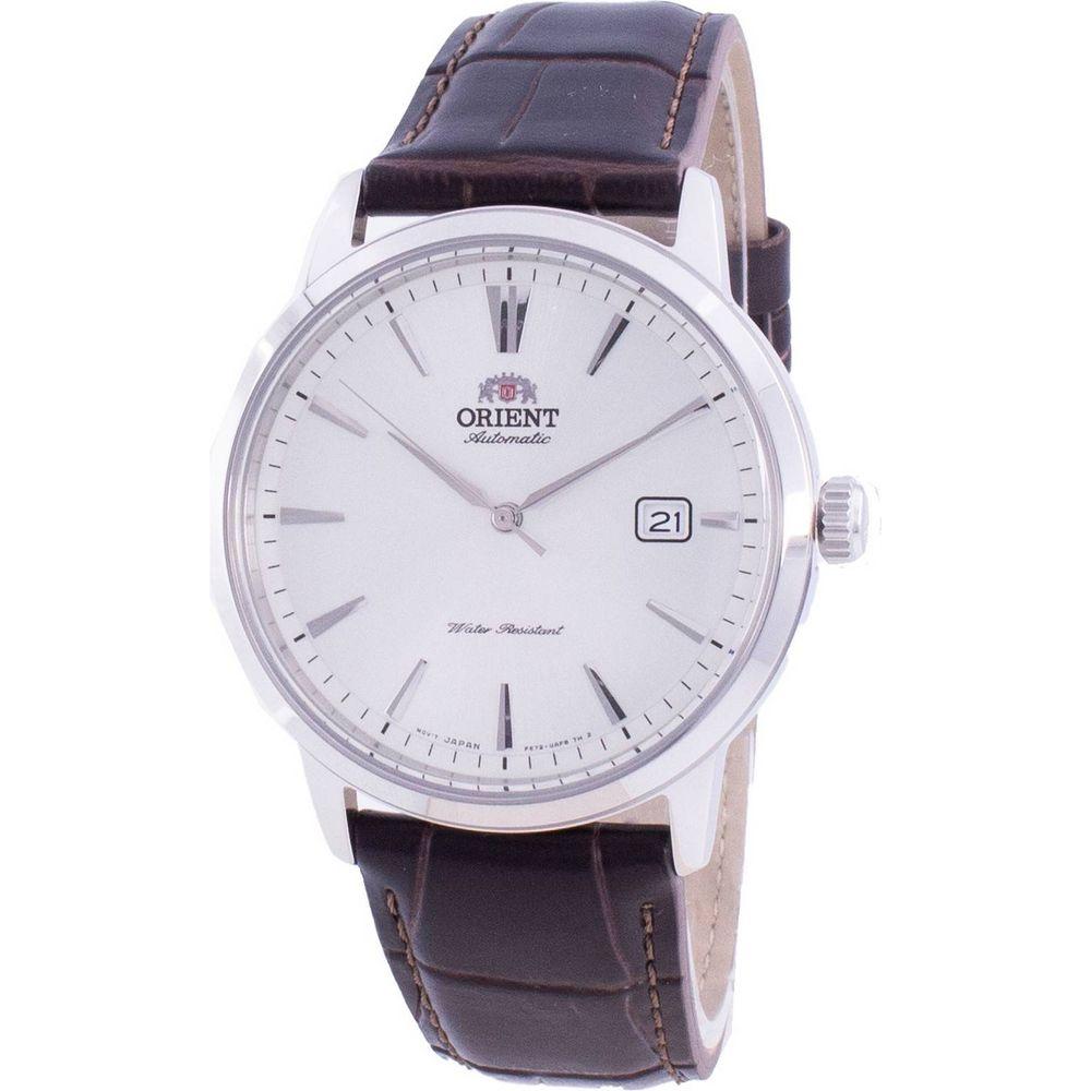 Orient Contemporary RA-AC0F07S10B Automatic Men's Watch - Stainless Steel Case, Silver Dial, Leather Strap

Introducing the Elegant Replacement Leather Watch Strap in Classic Silver for Men