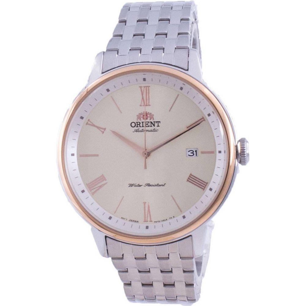 Orient Contemporary Classic Automatic RA-AC0J01S10B Men's Stainless Steel Watch in Champagne