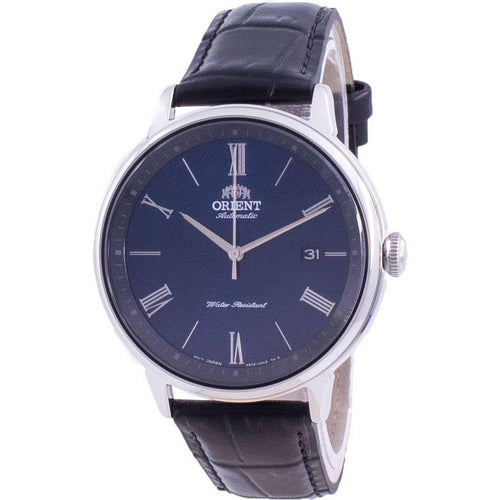 Load image into Gallery viewer, Introducing the Exquisite Blue Leather Watch Strap Replacement for Men&#39;s Orient Contemporary Classic Automatic Watch
