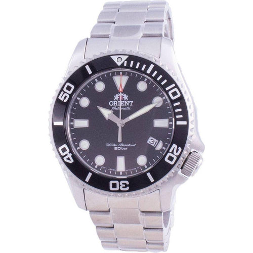 Load image into Gallery viewer, Orient Triton Diver&#39;s Automatic RA-AC0K01B10B 200M Men&#39;s Watch - Stainless Steel, Black Dial
