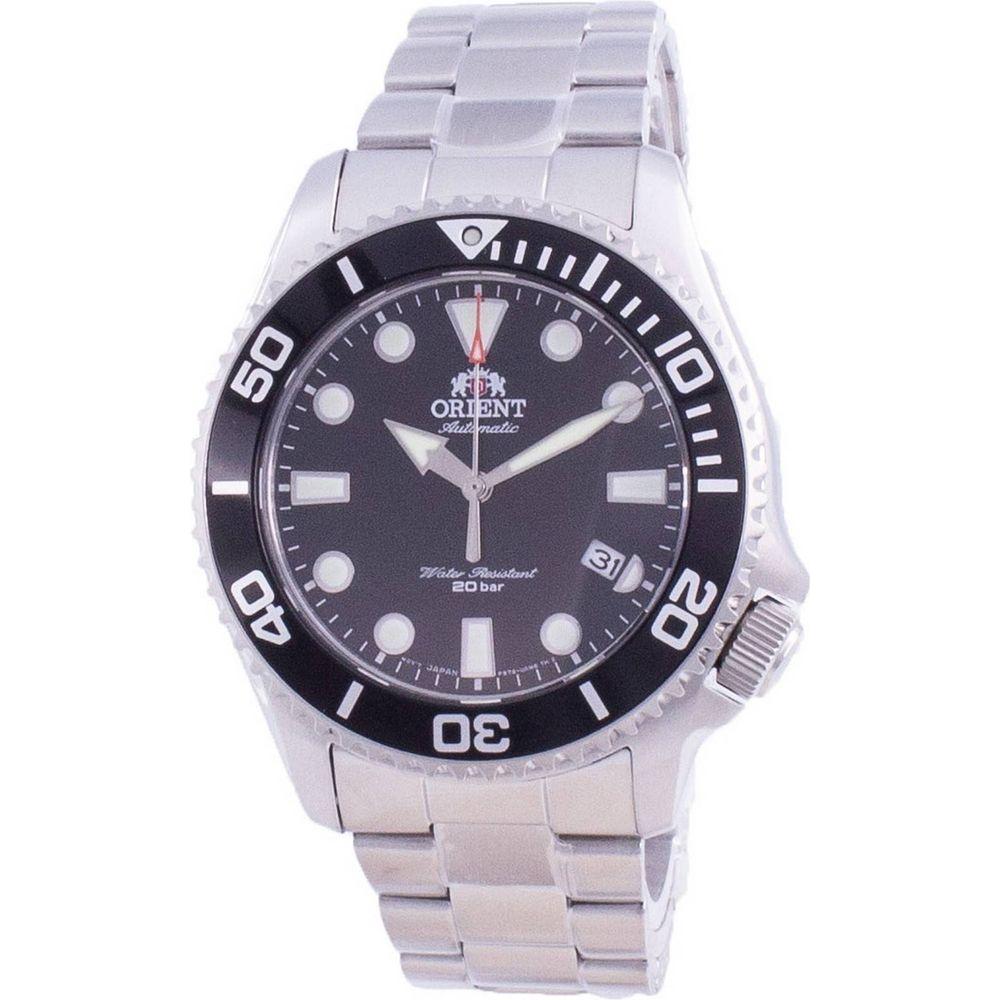 Orient Triton Diver's Automatic RA-AC0K01B10B 200M Men's Watch - Stainless Steel, Black Dial