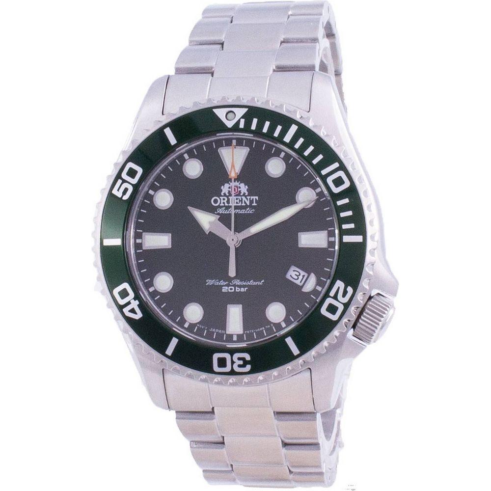 Orient Triton Diver's Automatic RA-AC0K02E10B 200M Men's Stainless Steel Watch in Green
