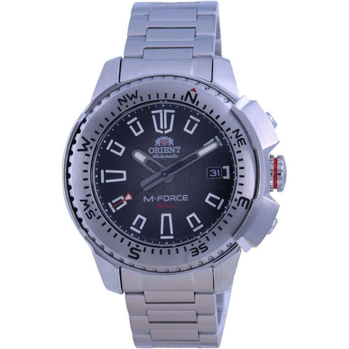 Load image into Gallery viewer, Orient M-Force RA-AC0N01B10B Black Dial Automatic Diver&#39;s 200M Men&#39;s Watch
