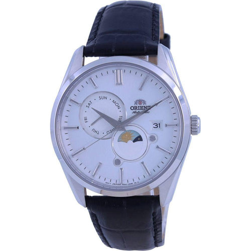 Load image into Gallery viewer, Orient Classic Sun &amp; Moon Gen White Dial Automatic RA-AK0310S10B Men&#39;s Watch
