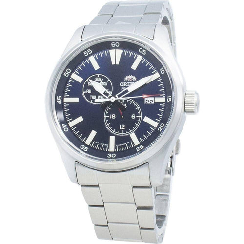 Load image into Gallery viewer, Orient Defender II RA-AK0401L10B Automatic Men&#39;s Watch - Navy Blue Stainless Steel Bracelet
