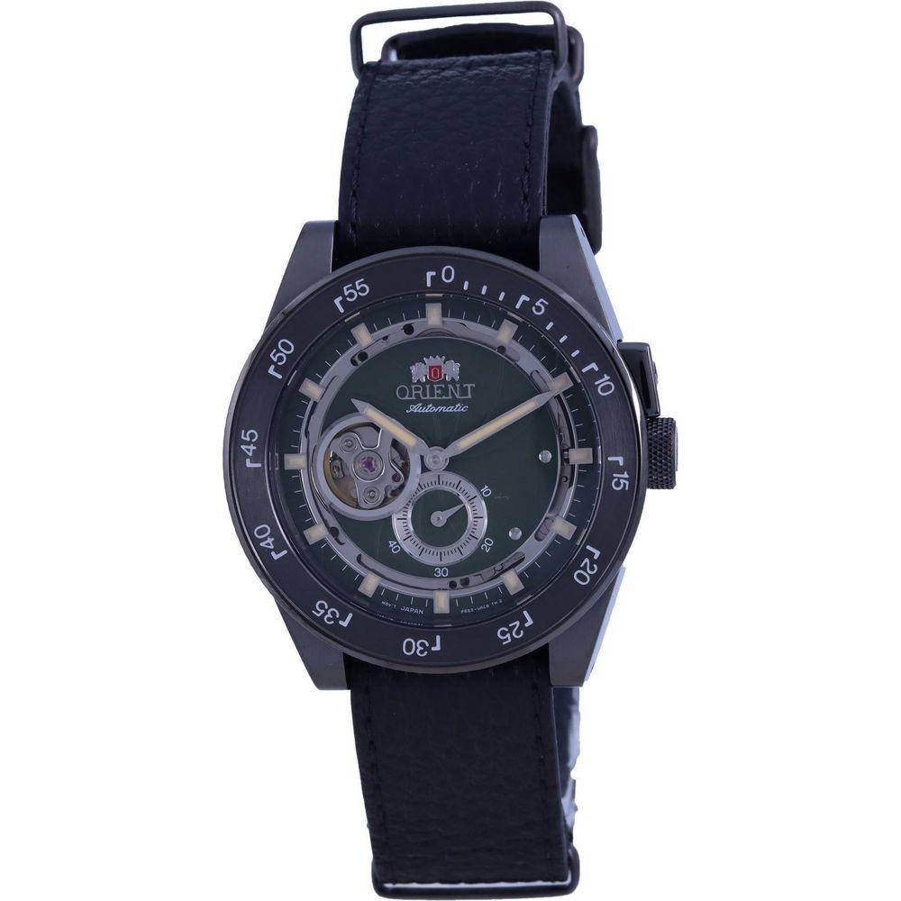 Premium Orient Leather Green, Men's Luxury Watch