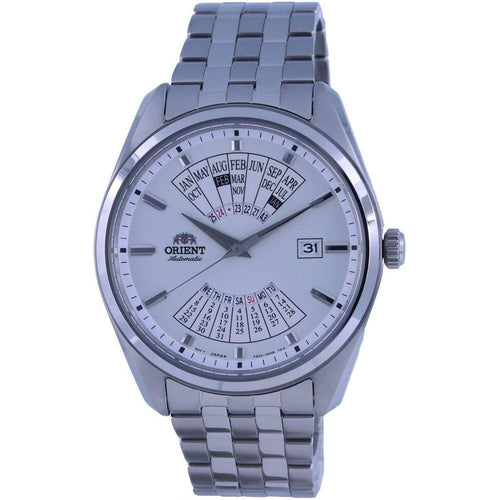 Load image into Gallery viewer, Orient Contemporary Multi Year Calendar Stainless Steel Automatic RA-BA0004S10B Men&#39;s Watch - Silver
