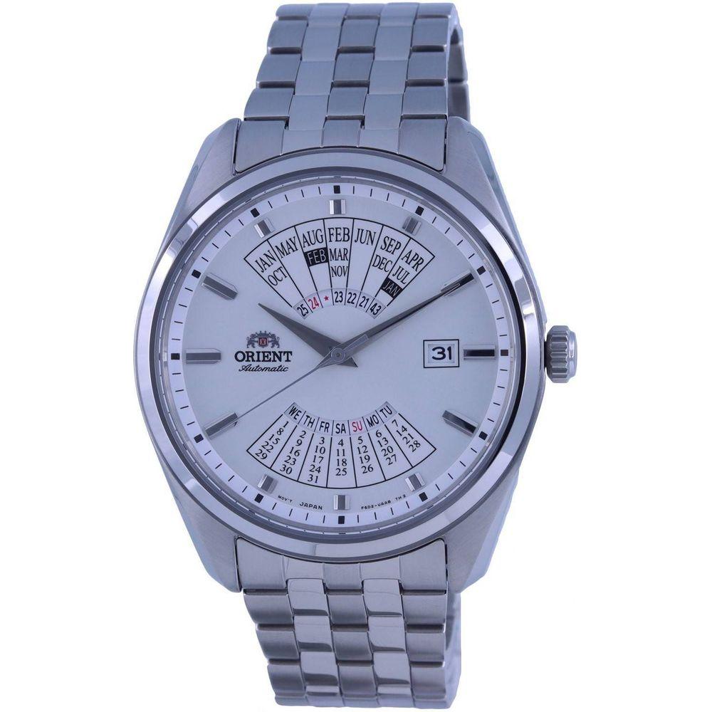 Orient Contemporary Multi Year Calendar Stainless Steel Automatic RA-BA0004S10B Men's Watch - Silver