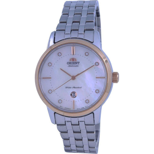 Load image into Gallery viewer, Orient Contemporary Mother Of Pearl Dial Mechanical RA-NR2006A10B Women&#39;s Watch - Stainless Steel
