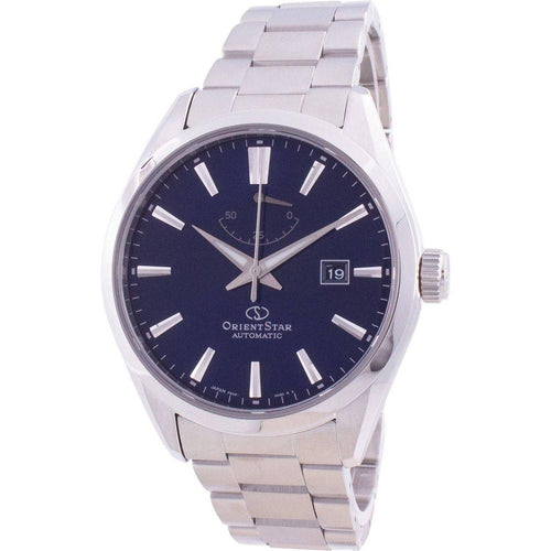 Load image into Gallery viewer, Orient Star Basic Date Japan Made Blue Dial Automatic RE-AU0403L00B Men&#39;s Watch
