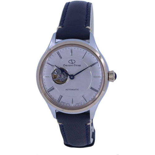 Load image into Gallery viewer, Orient Star Women&#39;s Grey Dial Leather Automatic Watch RE-ND0011N00B
