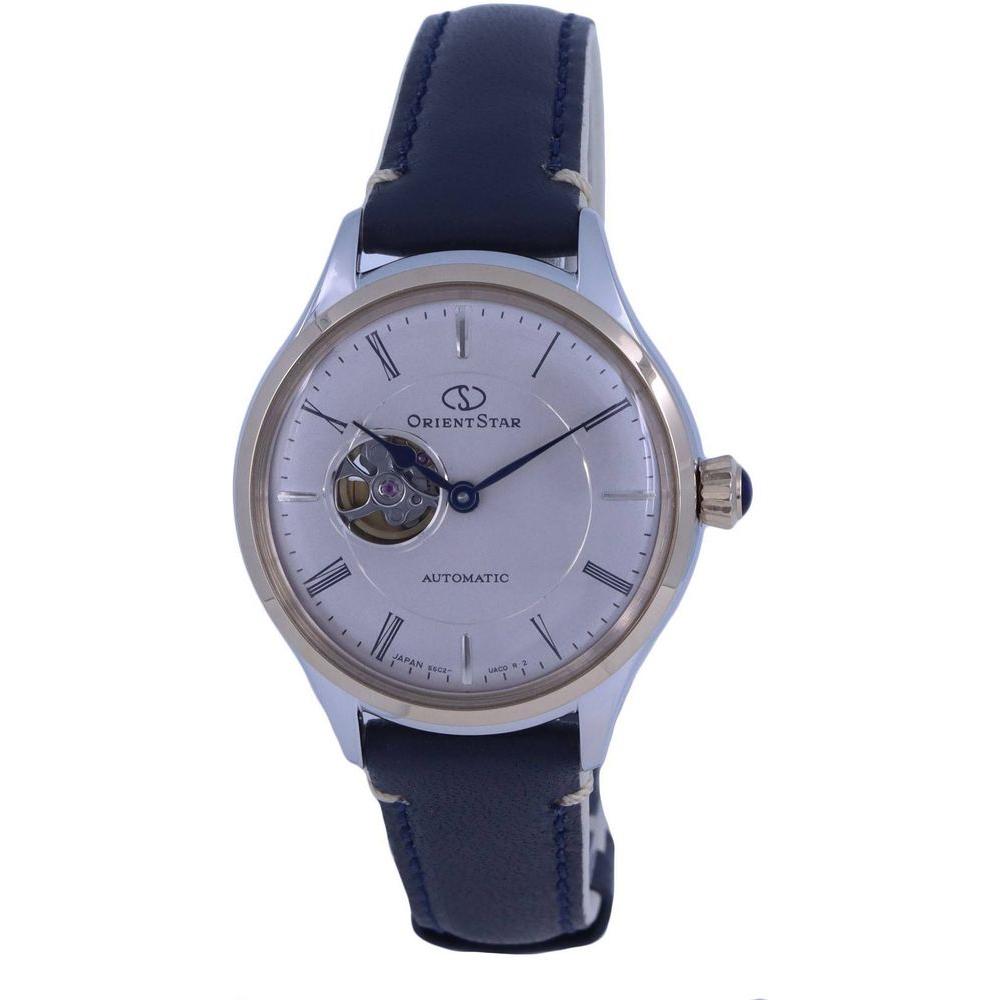 Orient Star Women's Grey Dial Leather Automatic Watch RE-ND0011N00B
