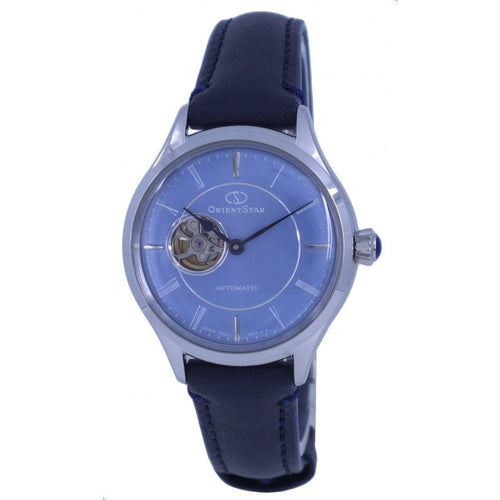 Load image into Gallery viewer, Orient Star Open Heart Analog Blue Dial Automatic RE-ND0012L00B Women&#39;s Watch
