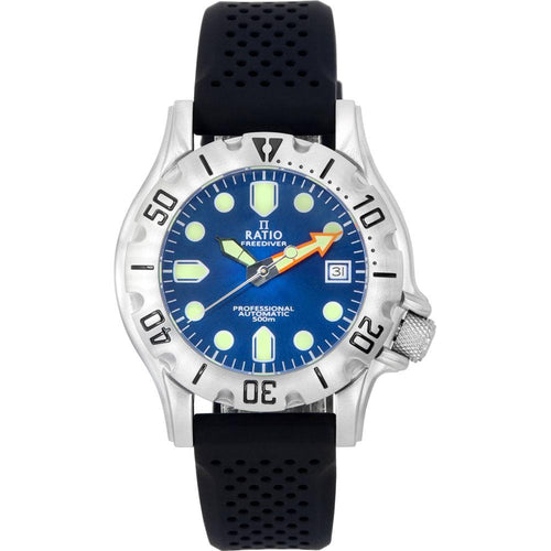 Load image into Gallery viewer, Ratio FreeDiver Professional Sapphire Blue Sunray Dial Automatic RTF013 500M Men&#39;s Watch
