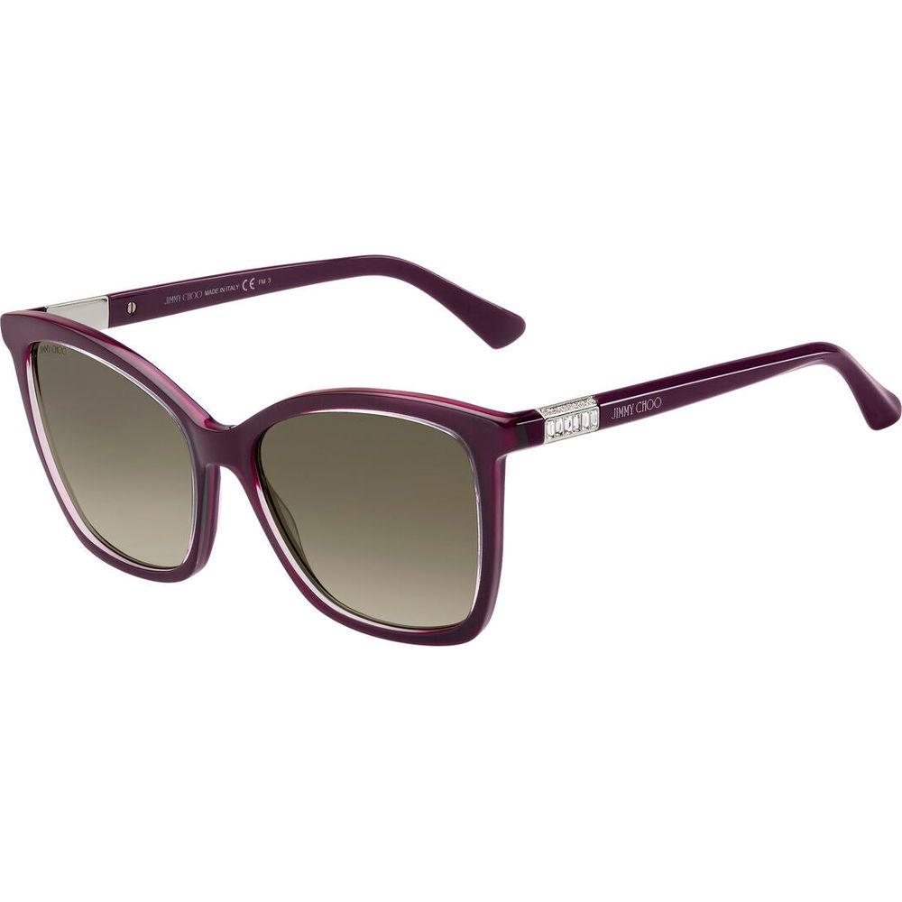 Ladies' Sunglasses Jimmy Choo S Silver Burgundy-0