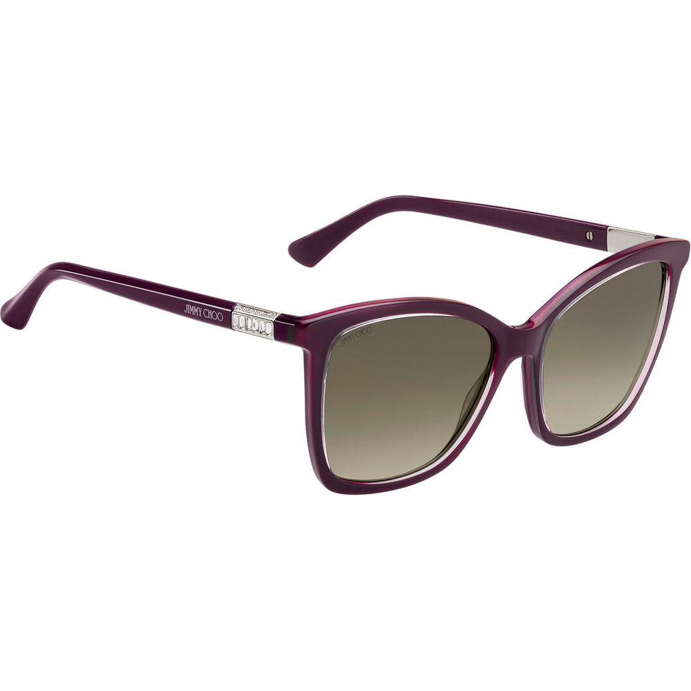 Ladies' Sunglasses Jimmy Choo S Silver Burgundy-1