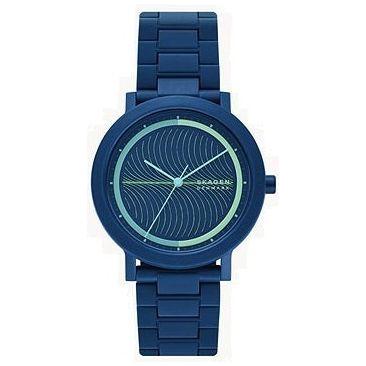 Load image into Gallery viewer, Skagen Aaren Ocean Unisex Quartz Wristwatch Mod. AAREN OCEAN 3 ATM Water Resistant 41mm Case - Blue
