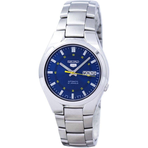 Load image into Gallery viewer, Seiko 5 Sports Automatic SNK615 SNK615K1 SNK615K Men&#39;s Blue Stainless Steel Watch
