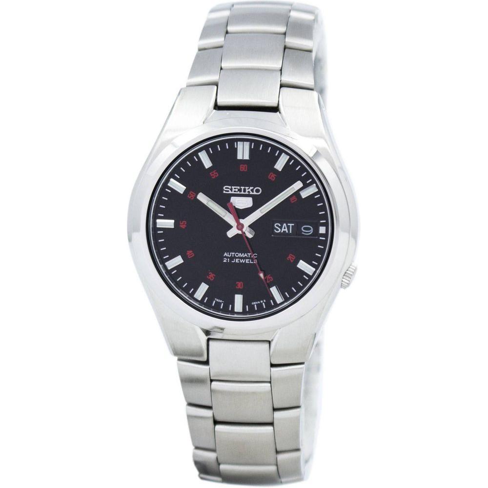 Seiko 5 Automatic SNK617K1 Men's Stainless Steel Black Dial Watch