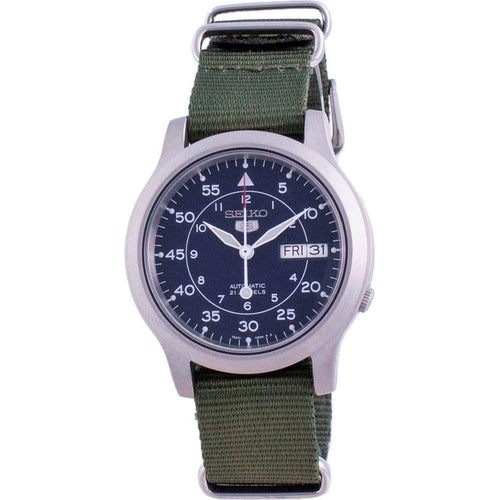 Load image into Gallery viewer, Seiko 5 Military SNK807K2 Automatic Nylon Strap Men&#39;s Watch - Blue: The Rugged Elegance of the Seiko 5 Military SNK807K2 Blue Automatic Men&#39;s Watch
