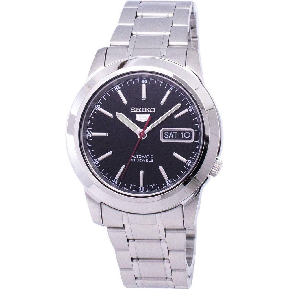 Seiko 5 Automatic SNKE53 SNKE53K1 SNKE53K Men's Stainless Steel Black Dial Watch