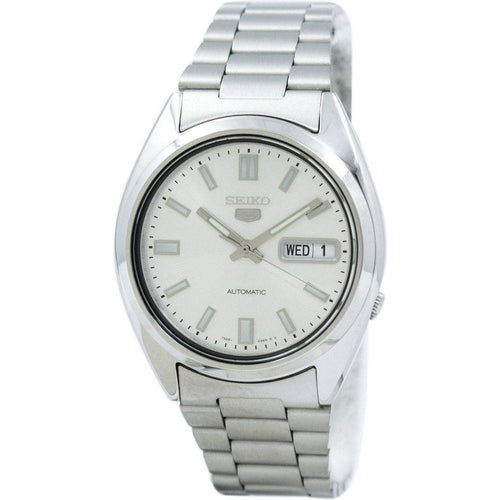 Load image into Gallery viewer, Seiko 5 Automatic SNXS73 SNXS73K1 SNXS73K Men&#39;s Silver Stainless Steel Watch
