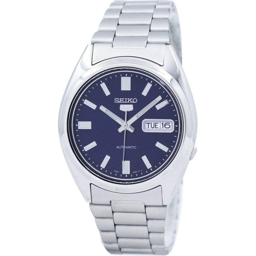 Load image into Gallery viewer, Seiko 5 Automatic SNXS77 SNXS77K1 SNXS77K Men&#39;s Blue Stainless Steel Watch
