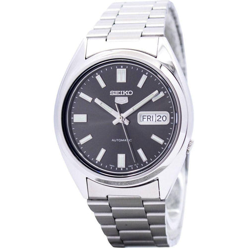 Load image into Gallery viewer, Seiko 5 Automatic SNXS79 SNXS79K1 SNXS79K Men&#39;s Stainless Steel Black Dial Watch
