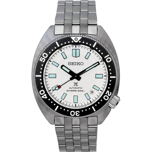 Load image into Gallery viewer, Seiko Prospex Heritage Turtle 1968 Re-Interpretation SPB313J1 Men&#39;s Automatic Diver&#39;s Watch - Stainless Steel Bracelet, White Dial
