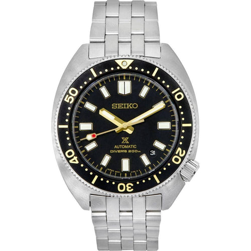 Load image into Gallery viewer, Seiko Prospex Heritage Turtle 1968 Re-Interpretation Automatic Diver&#39;s Watch SPB315J1 - Men&#39;s Stainless Steel Black Dial 200M
