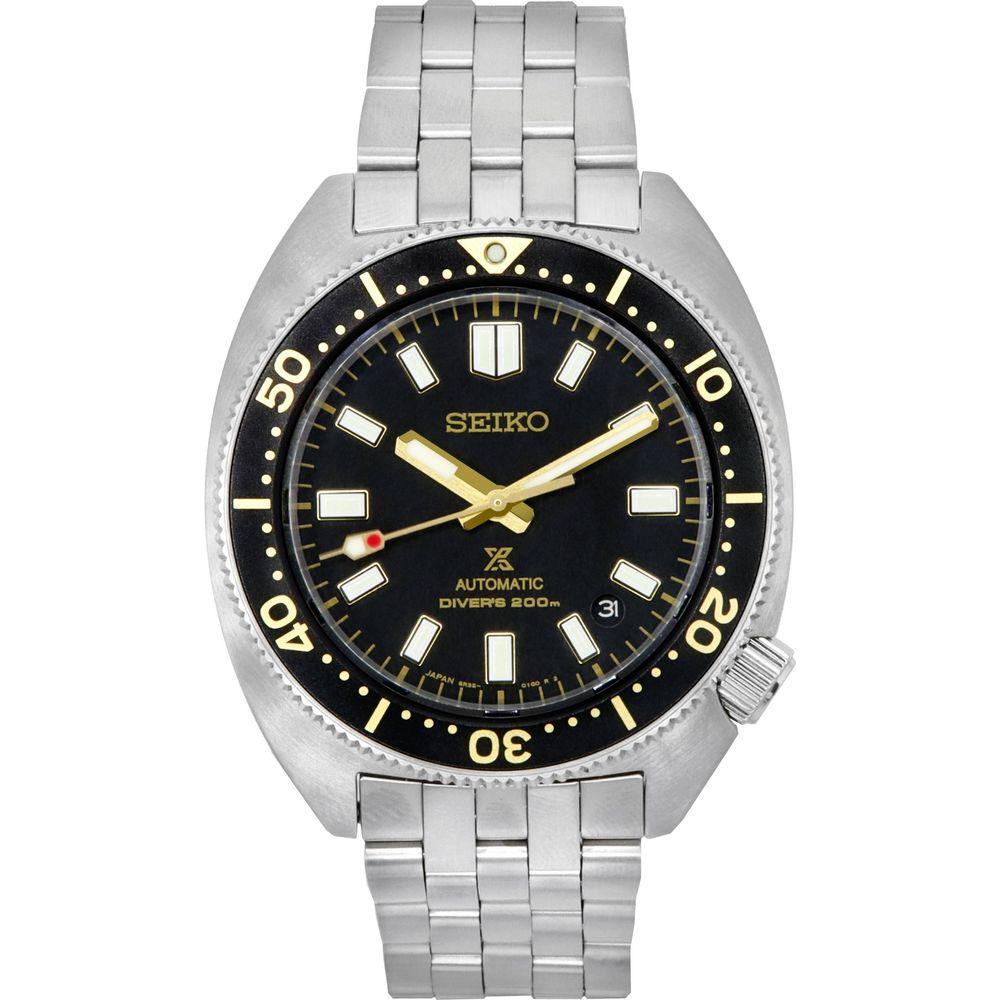 Seiko Prospex Heritage Turtle 1968 Re-Interpretation Automatic Diver's Watch SPB315J1 - Men's Stainless Steel Black Dial 200M