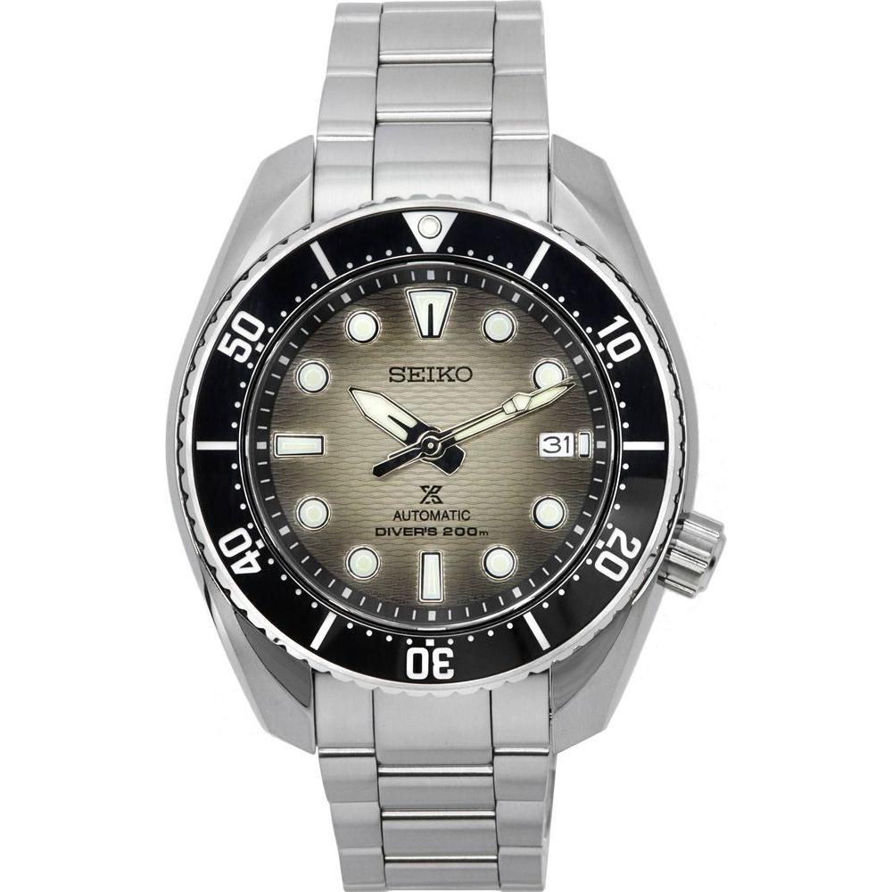 Seiko Prospex Sea King Sumo Dark Grey Gradation Dial Automatic Diver's Watch SPB323J1 - Men's Stainless Steel 200M