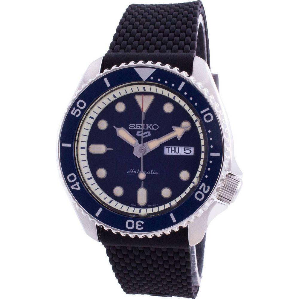 Seiko 5 Sports SRPD71K2 100M Men's Blue Dial Automatic Watch - The Epitome of Style and Precision