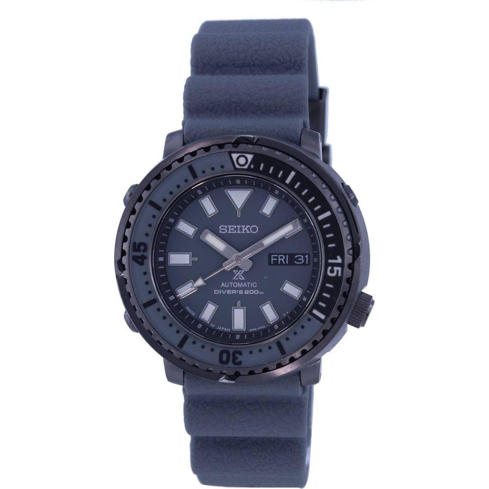 Seiko Prospex Urban Safari SRPE31J1 Men's Automatic Diver's Watch - Grey Silicon Strap