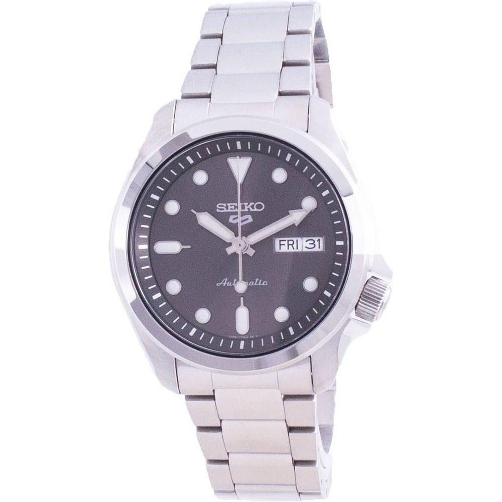 Seiko 5 Sports Style Automatic SRPE51 Men's Watch - Stainless Steel, Grey Dial