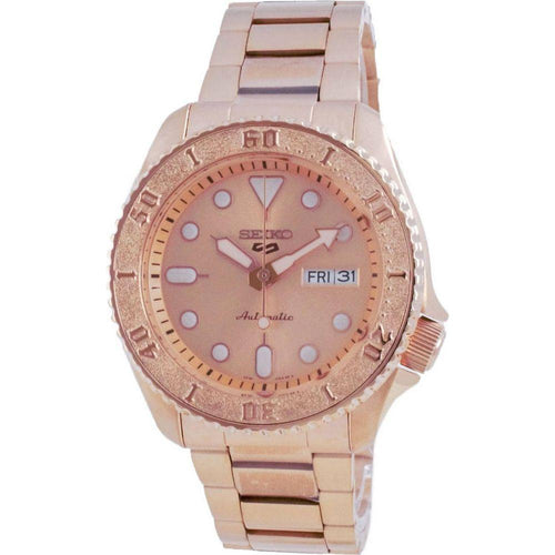 Load image into Gallery viewer, Seiko 5 Sports Rose Gold Tone Automatic Men&#39;s Watch SRPE72 SRPE72K1 SRPE72K
