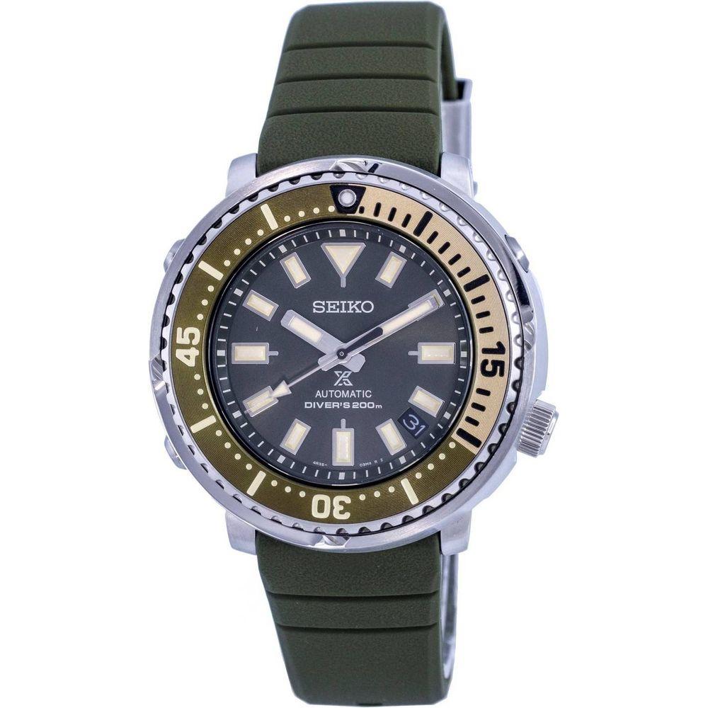 Seiko Prospex Street Series Tuna Safari Edition Green Dial Diver's Automatic SRPF83K1 SRPF83K 200M Men's Watch