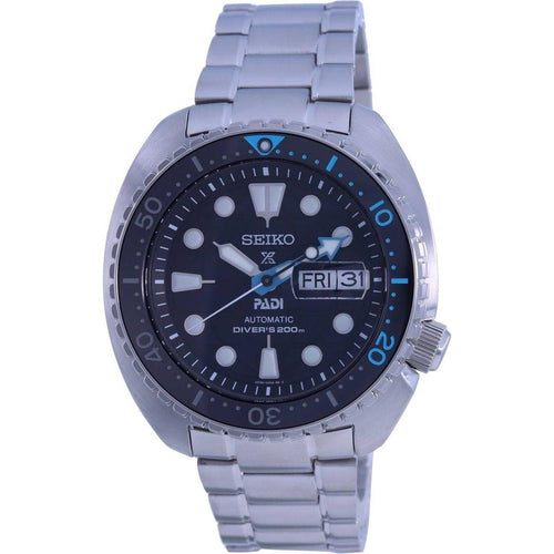 Load image into Gallery viewer, Seiko Prospex Padi Special Edition Automatic Diver&#39;s SRPG19 SRPG19K1 SRPG19K 200M Men&#39;s Watch - Stainless Steel, Black Dial
