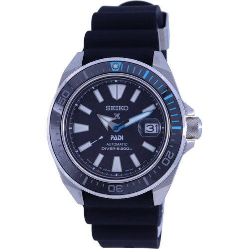 Load image into Gallery viewer, Seiko Prospex Padi King Samurai Special Edition SRPG21J1 Automatic Diver&#39;s Watch - Men&#39;s, Black Dial

