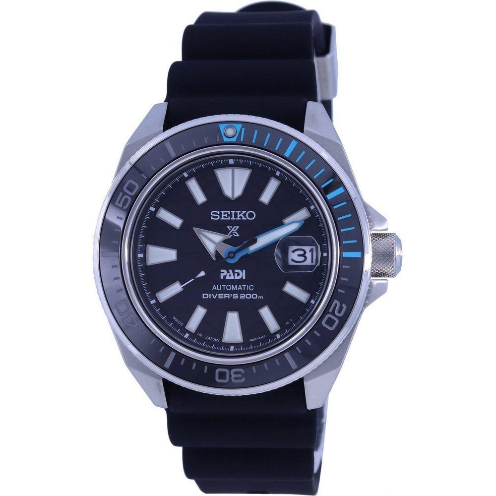 Seiko Prospex Padi King Samurai Special Edition SRPG21J1 Automatic Diver's Watch - Men's, Black Dial