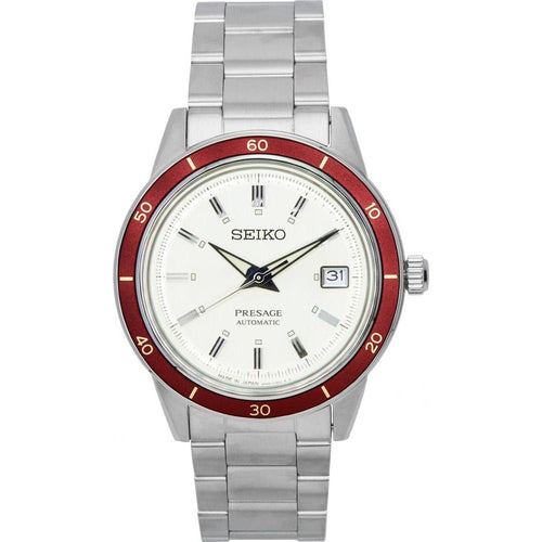 Load image into Gallery viewer, Seiko Presage Style60s SRPH93J1 Men&#39;s White Dial Automatic Watch
